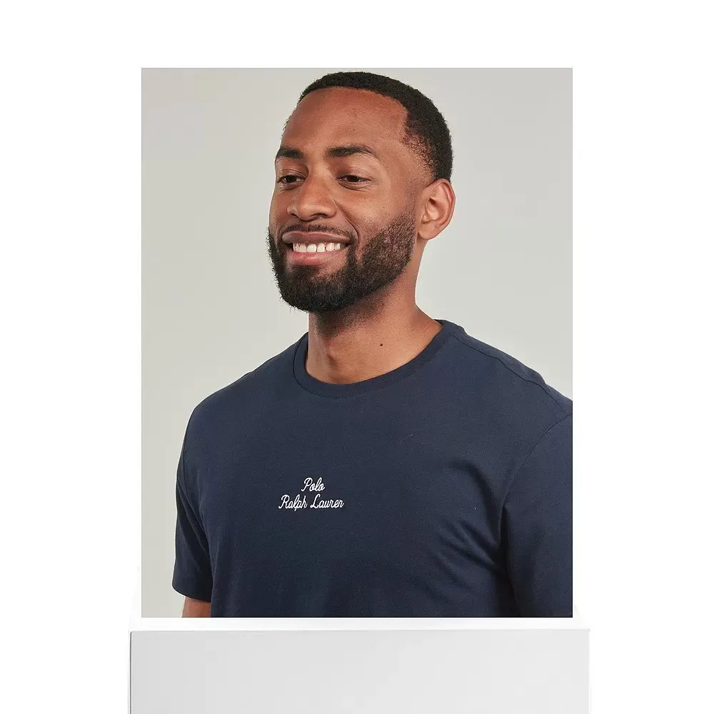 P130 Style number: RL004】Ralph Lauren/Ralph Lauren 25ss summer new English letter embroidered round neck T-shirt